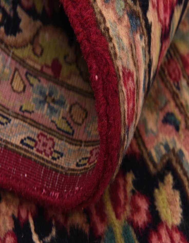 Detail image of 9' 8 x 12' 10  Hand Knotted Kerman Persian Wool Rug