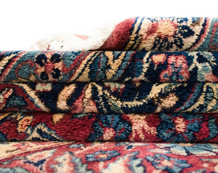 Detail image of 9' 11 x 14' 2 Kerman Wool Rug