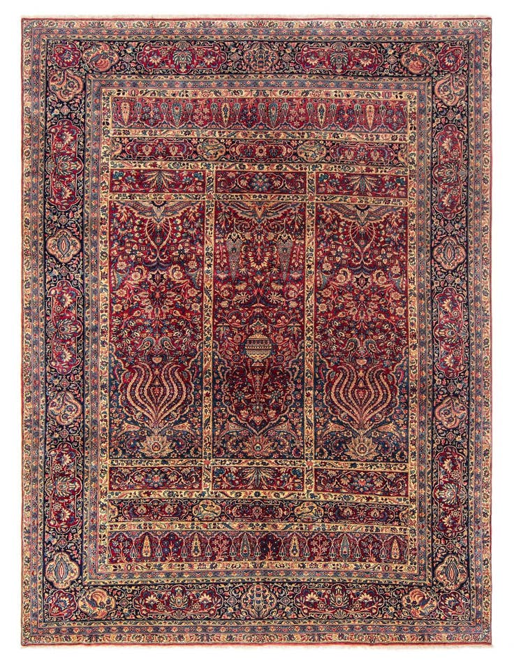 Detail image of 9' 11 x 14' 2 Kerman Wool Rug