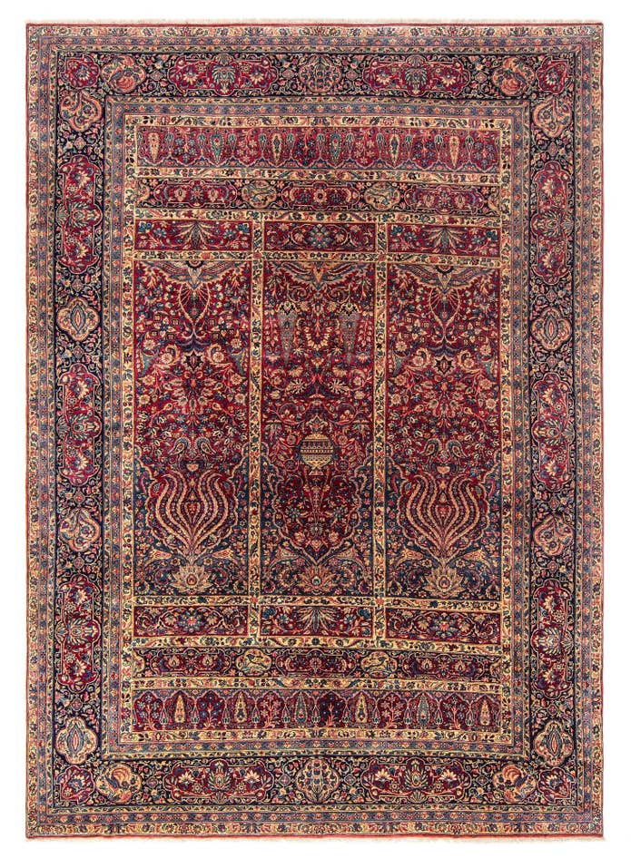 Detail image of 9' 11 x 14' 2 Kerman Wool Rug
