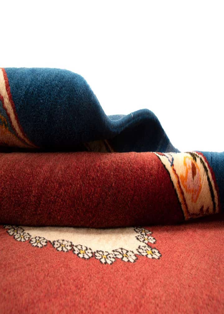 3' 7 x 4' 9 Hand Knotted Kerman Persian Wool Rug