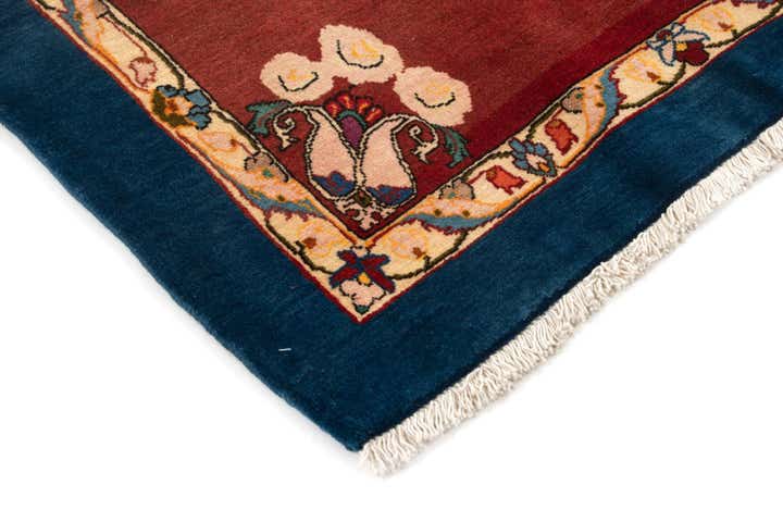 3' 7 x 4' 9 Hand Knotted Kerman Persian Wool Rug