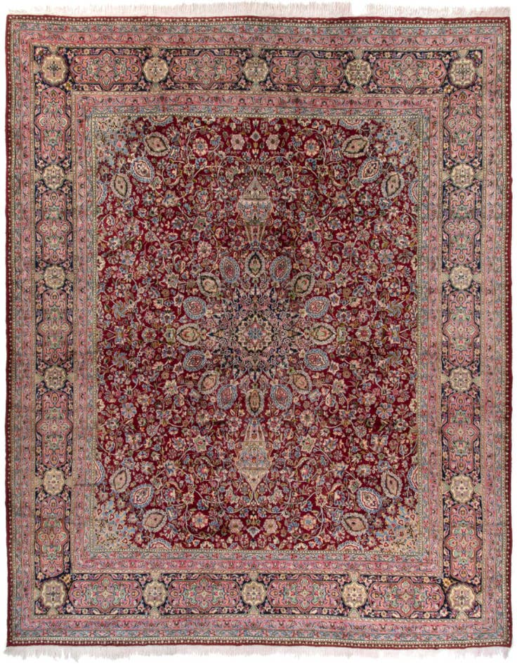 Detail image of 11' 11 x 14' 5 Kerman Wool Rug