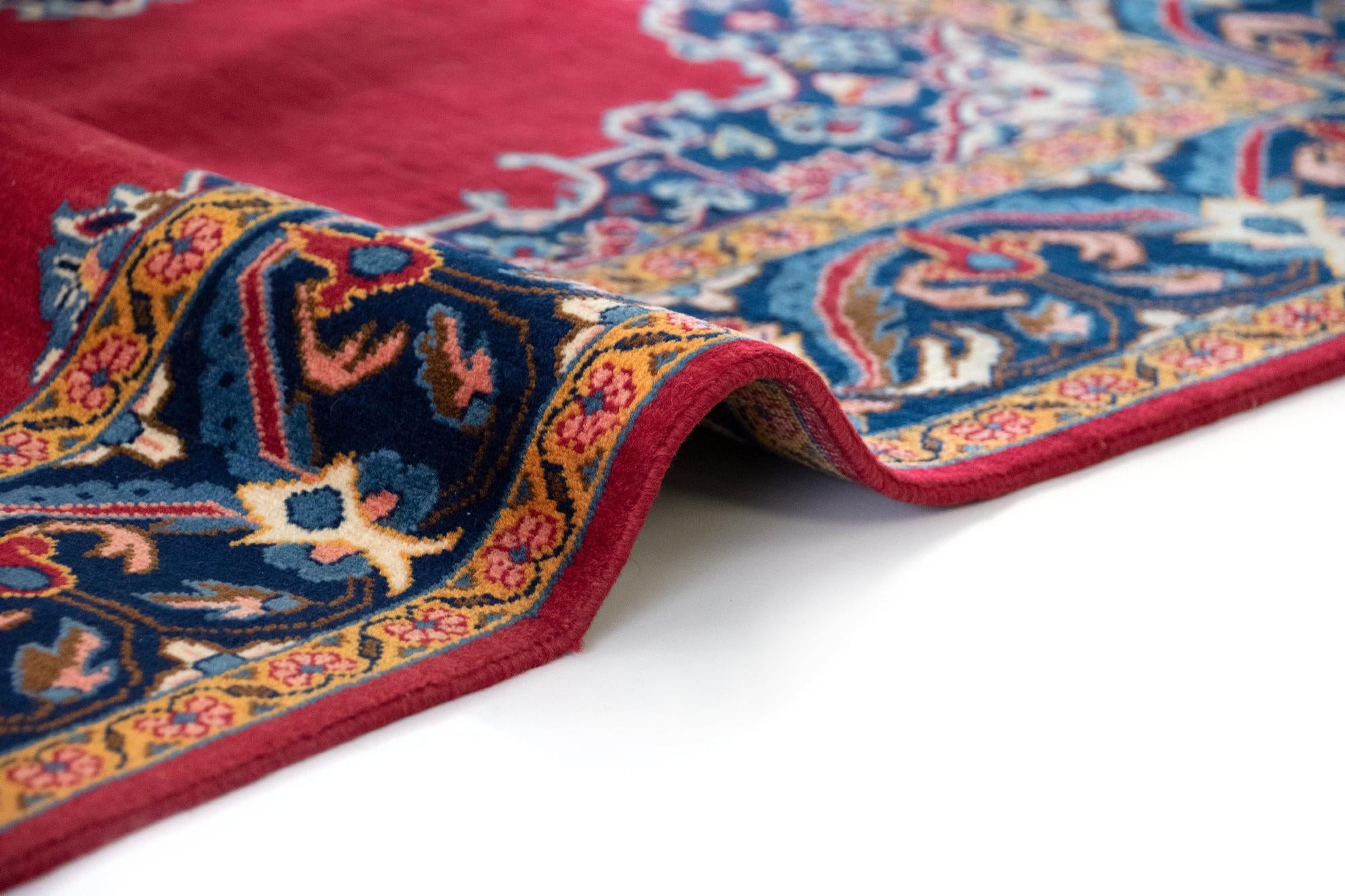 3' 6 x 5' 3 Hand Knotted Kerman Persian Wool Rug