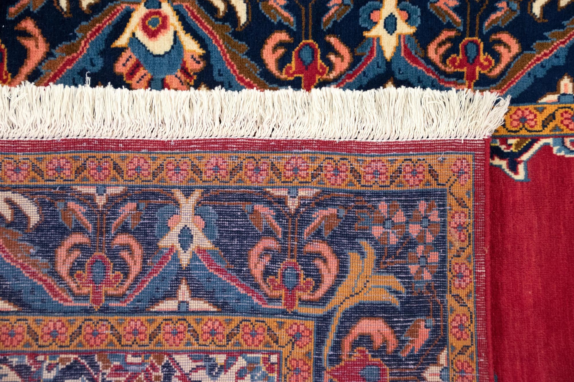 3' 6 x 5' 3 Hand Knotted Kerman Persian Wool Rug