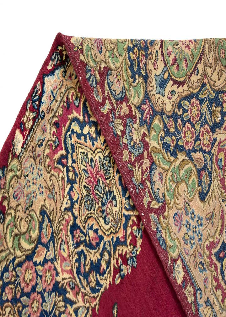 8' 10 x 11' 9 Hand Knotted Kerman Persian Wool Rug