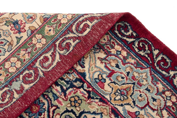 Detail image of 13' 7 x 16' 2 Kerman Wool Rug