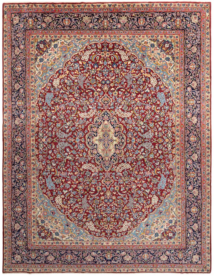 Detail image of 10' 2 x 14' Kerman Rug