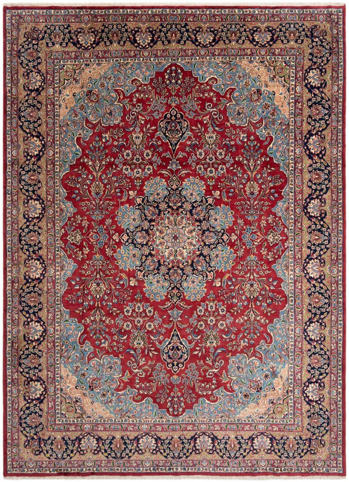 Detail image of 9' 7 x 13' 1 Kerman Rug