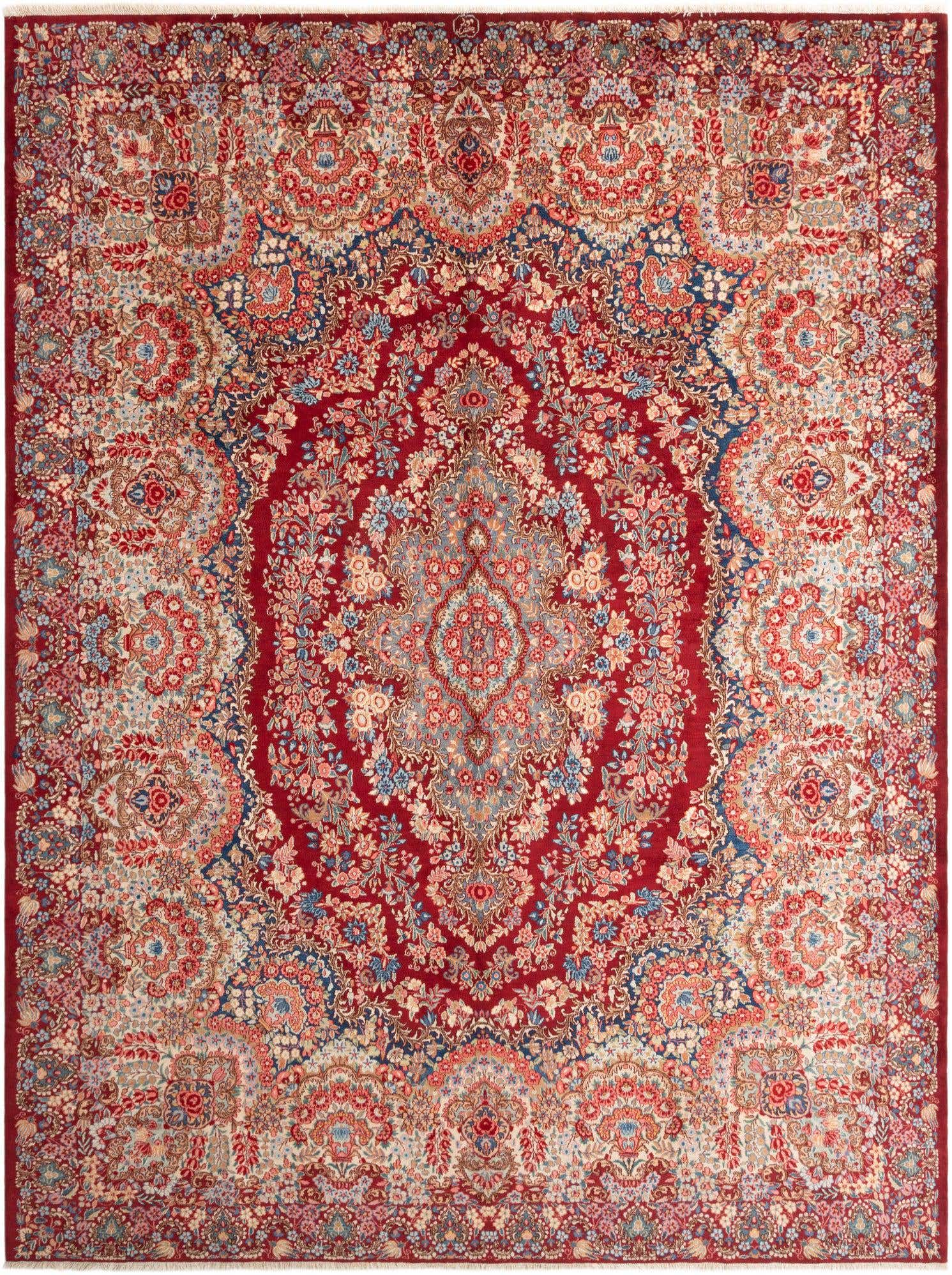 9' 10 x 13' Kerman Rug