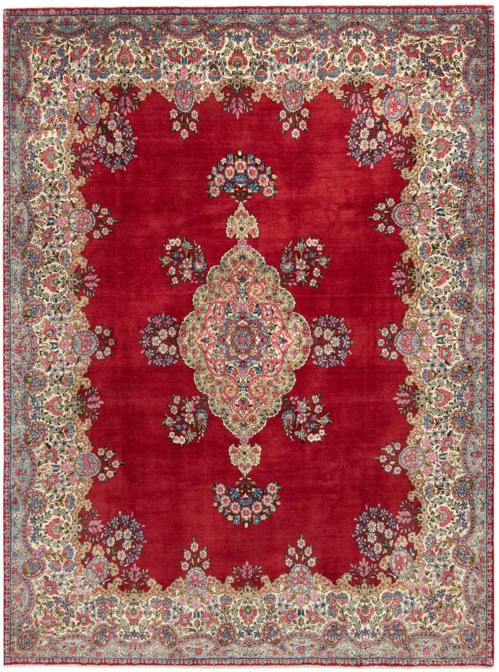 Detail image of 8' 9 x 11' 9 Kerman Rug