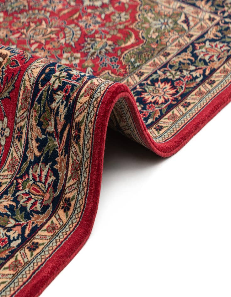 Detail image of 3' 4 x 5' 5  Hand Knotted Kerman Oriental Wool Rug