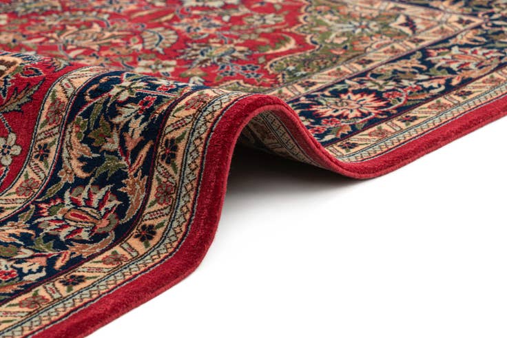 Detail image of 3' 4 x 5' 5 Hand Knotted Kerman Oriental Wool Rug