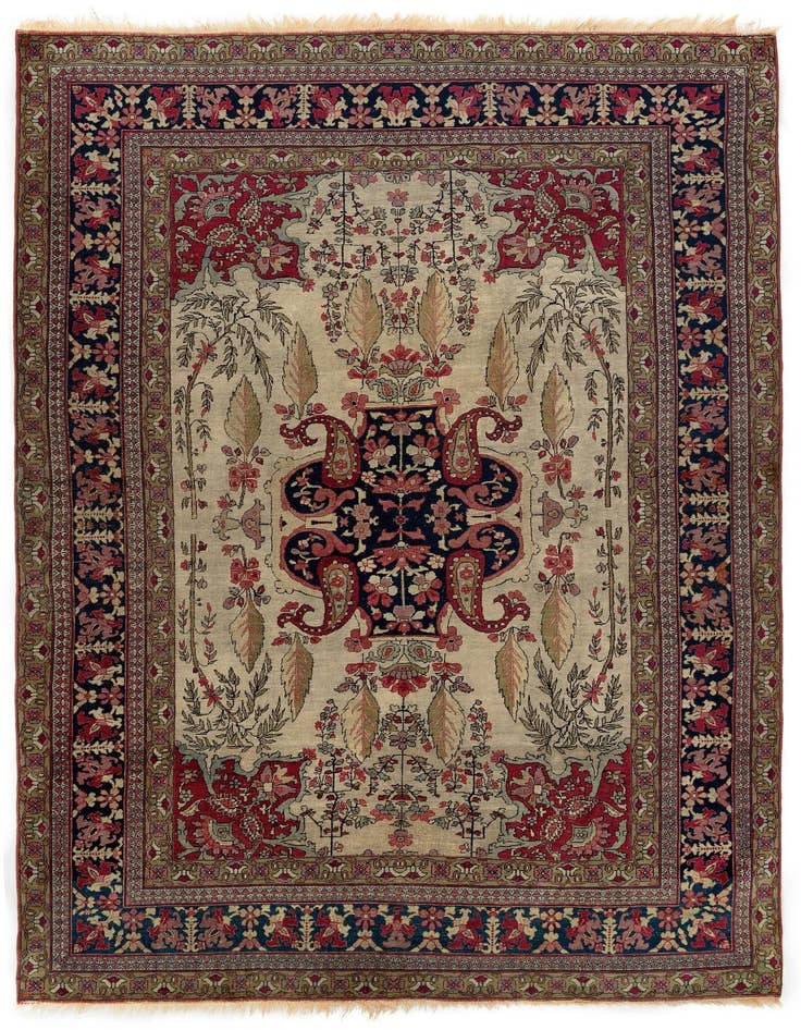 Detail image of 4' 9 x 6' 11 Kerman Rug