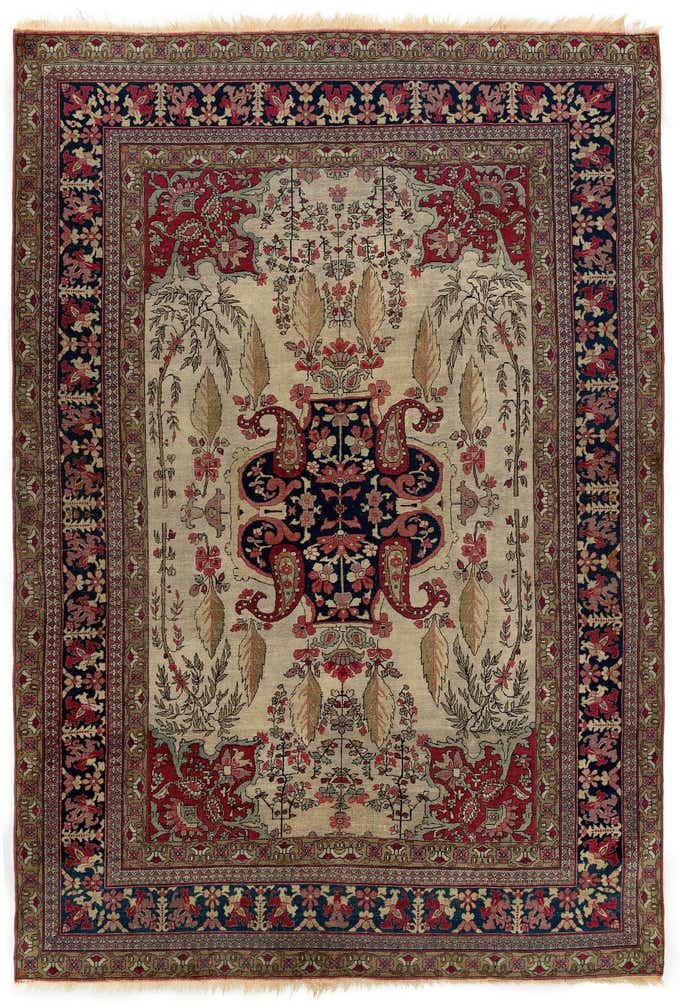 4' 9 x 6' 11 Kerman Rug