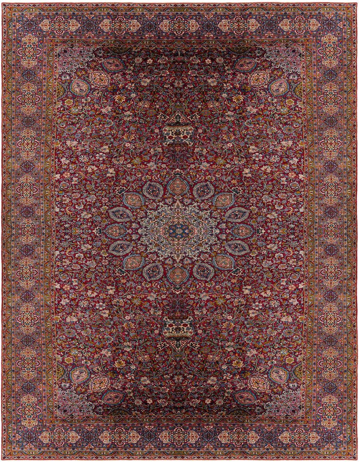 Detail image of 13' 6 x 24' 3 Kerman Rug