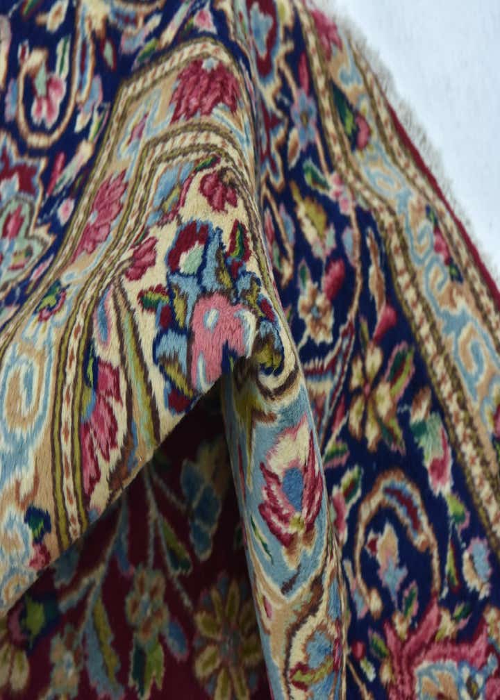 9' 9 x 13' 4 Hand Knotted Kerman Persian Wool Rug