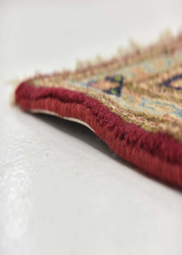 9' 9 x 13' 4 Hand Knotted Kerman Persian Wool Rug