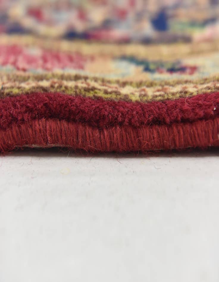 Detail image of 9' 9 x 13' 4  Hand Knotted Kerman Persian Wool Rug