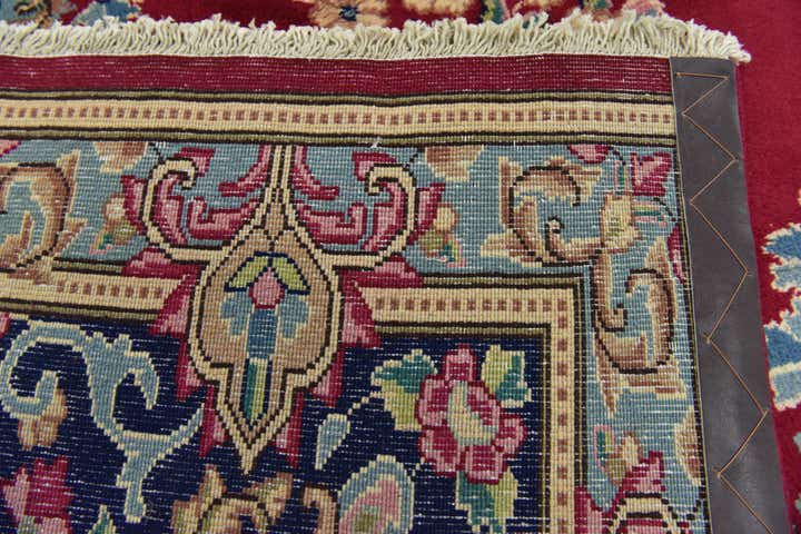 10' x 13' 3 Hand Knotted Kerman Persian Wool Rug