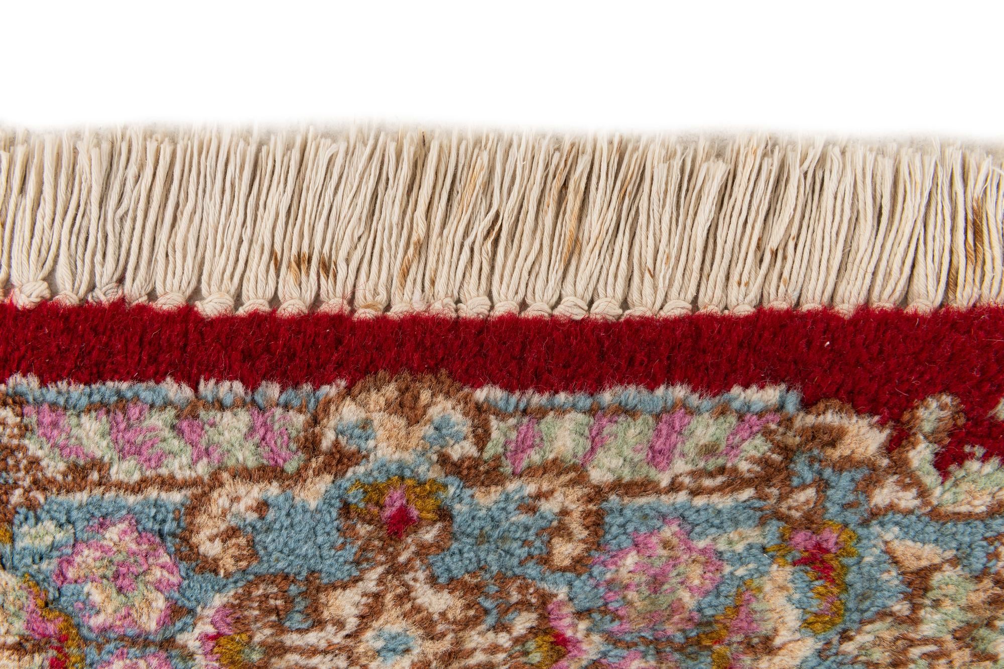 2' 5 x 4' 8 Hand Knotted Kerman Wool Rug