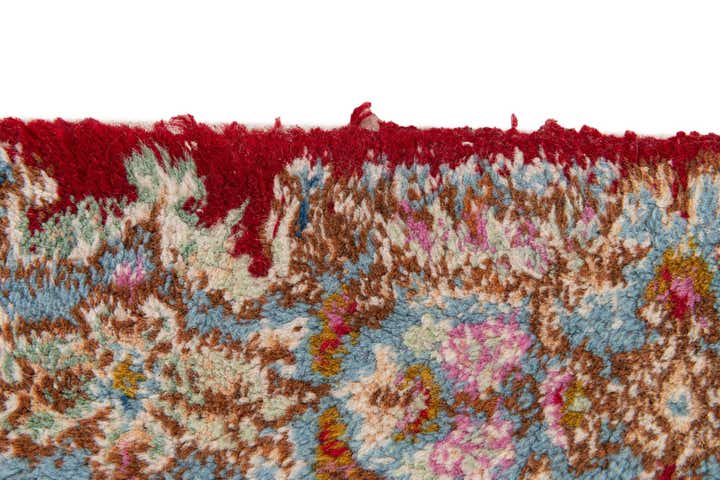 2' 6 x 4' 9 Hand Knotted Kerman Oriental Wool Rug