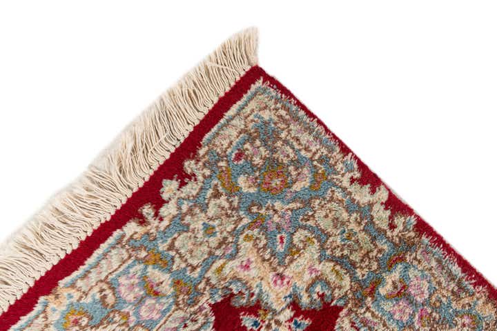 2' 6 x 4' 9 Hand Knotted Kerman Oriental Wool Rug