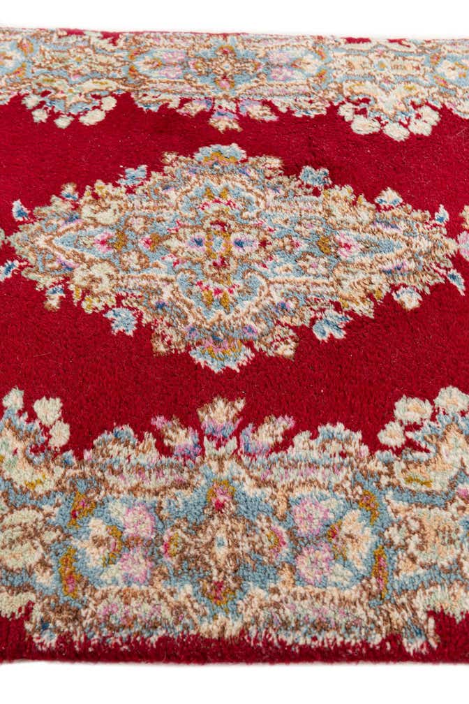 2' 6 x 4' 9 Hand Knotted Kerman Oriental Wool Rug