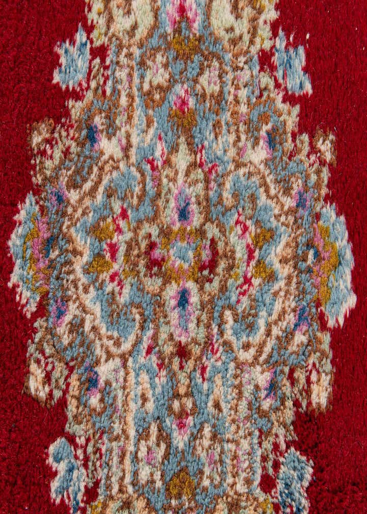 2' 6 x 4' 9 Hand Knotted Kerman Oriental Wool Rug