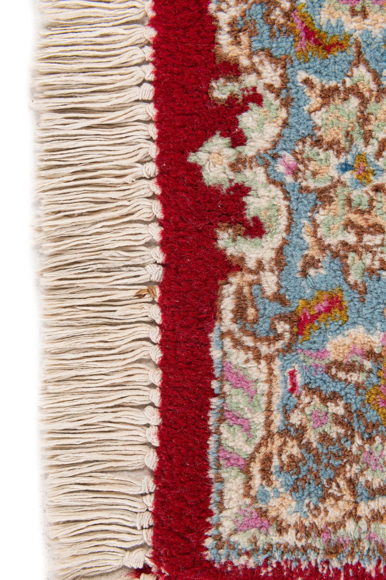 2' 6 x 4' 9 Hand Knotted Kerman Oriental Wool Rug