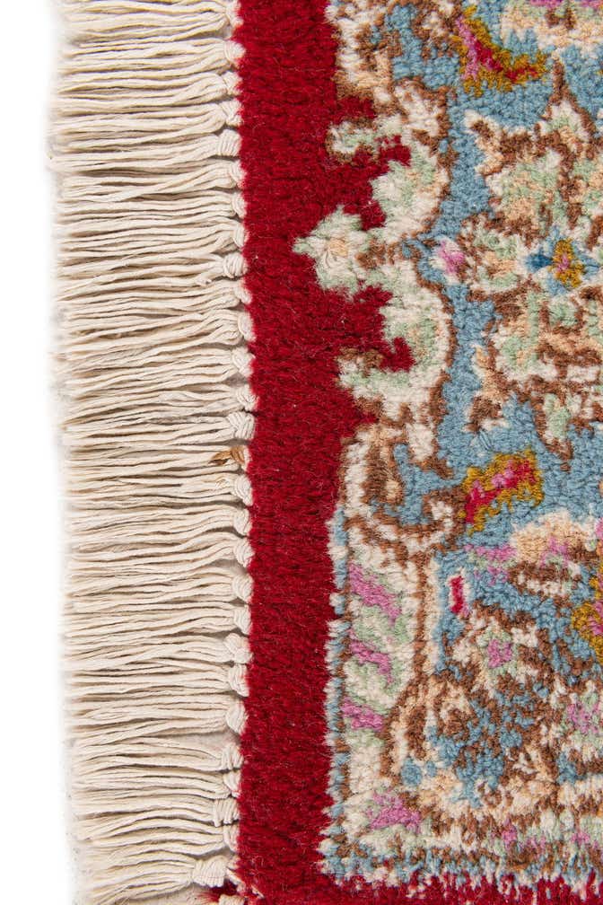 2' 6 x 4' 9 Hand Knotted Kerman Oriental Wool Rug