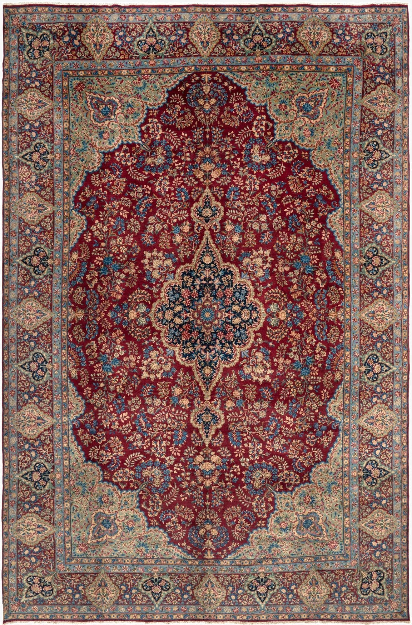 10' 11 x 16' 10 Kerman Rug