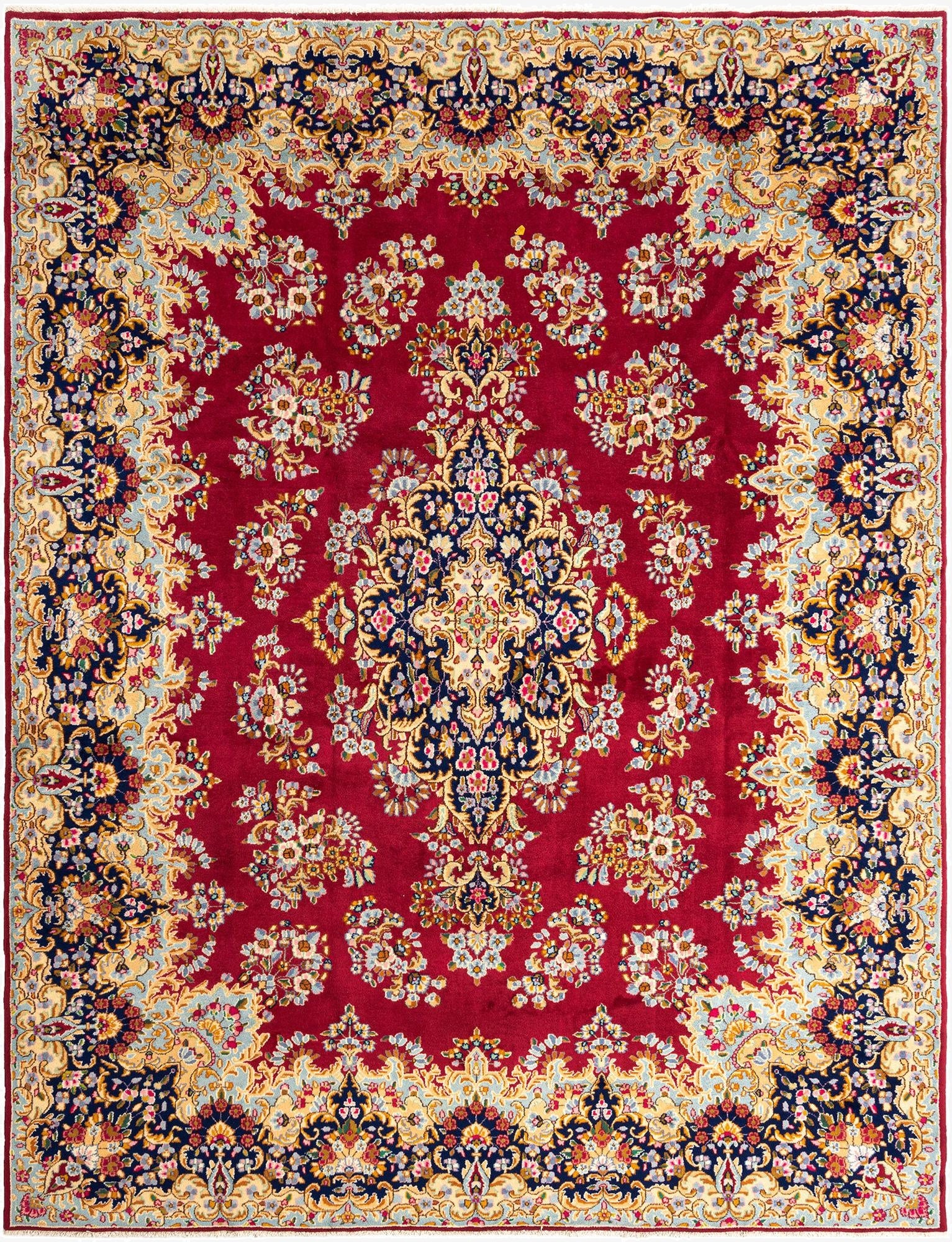 9' 9 x 12' 9 Kerman Rug