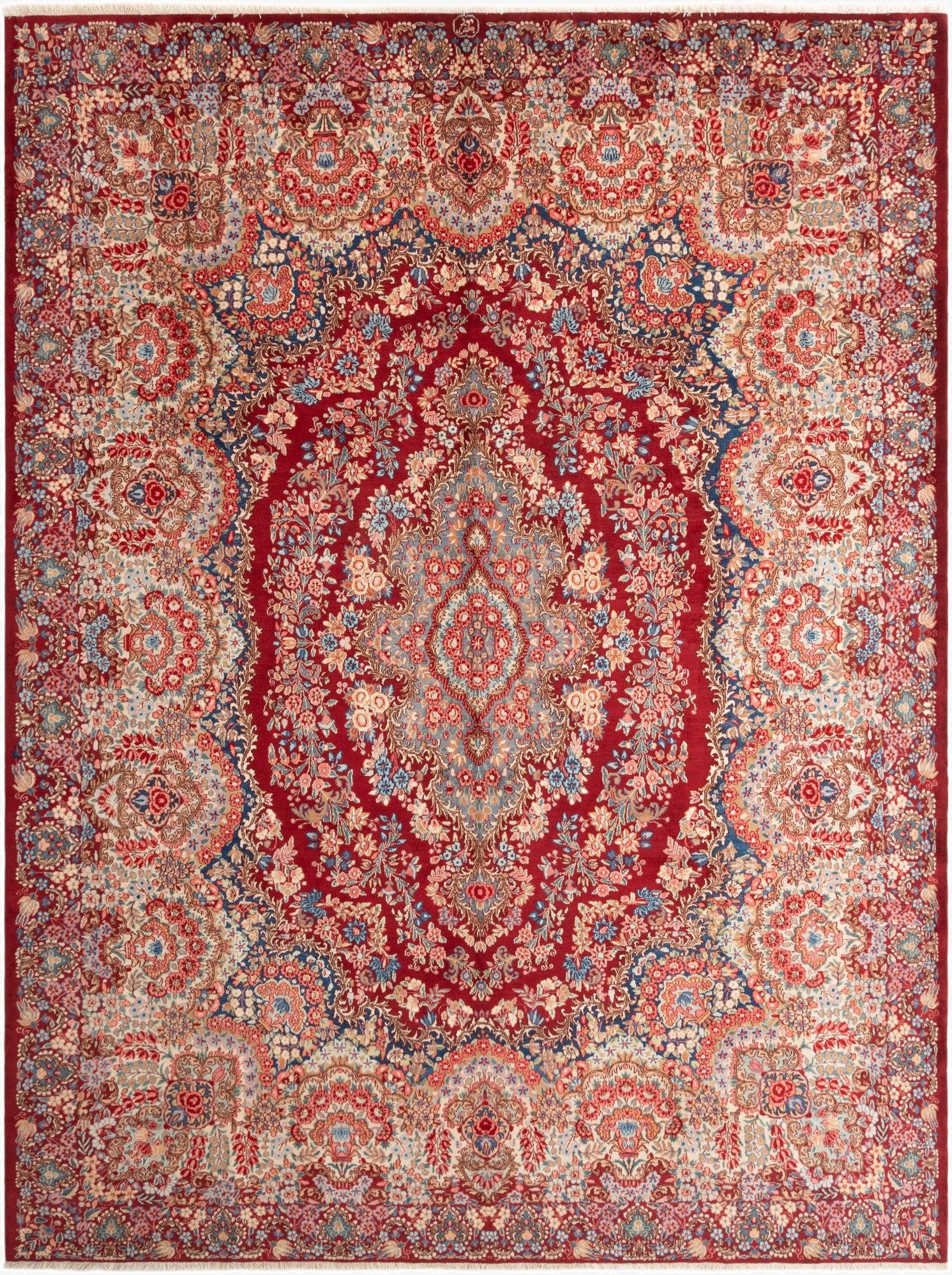 9' 10 x 13' Kerman Rug