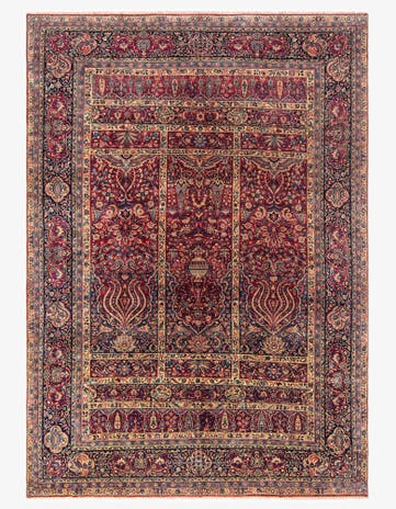 9' 11 x 14' 2 Kerman Wool Rug