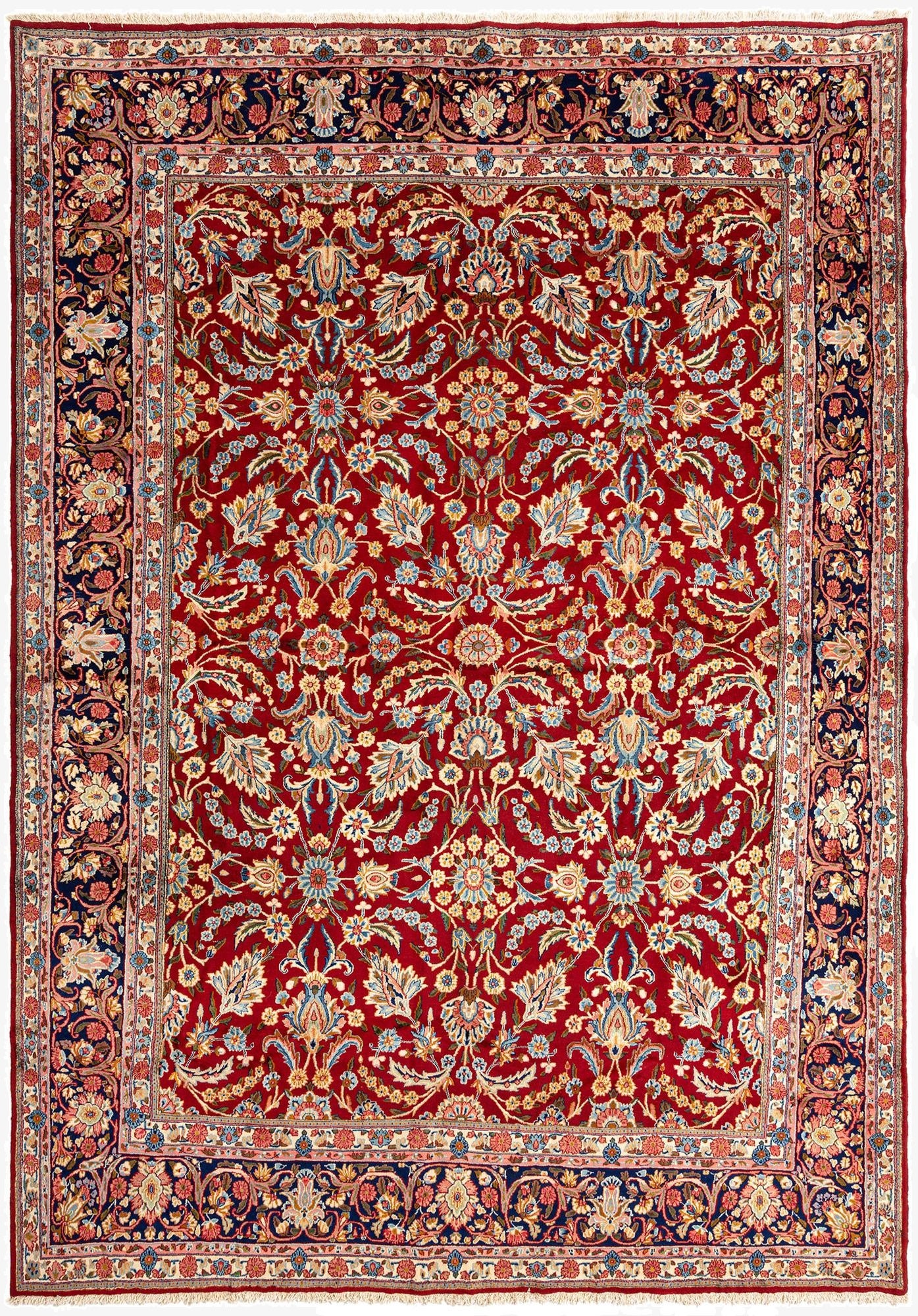 9' 10 x 13' 7 Kerman Wool Rug