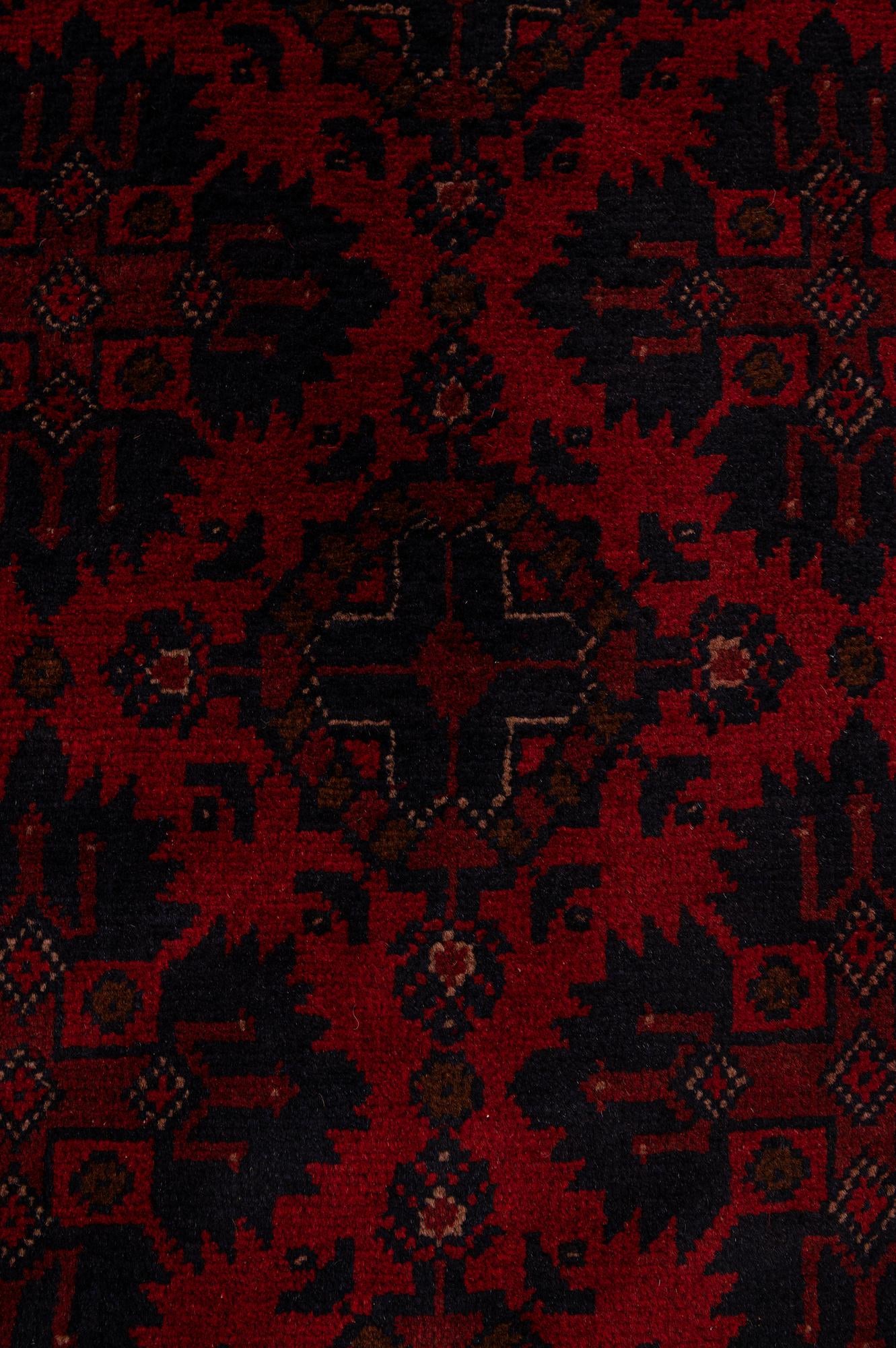 6' 4 x 9' 7 Hand Knotted Khal Mohammadi Wool Rug