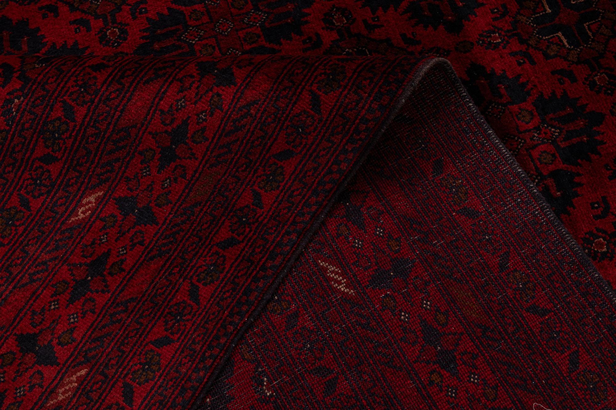 6' 4 x 9' 7 Hand Knotted Khal Mohammadi Wool Rug