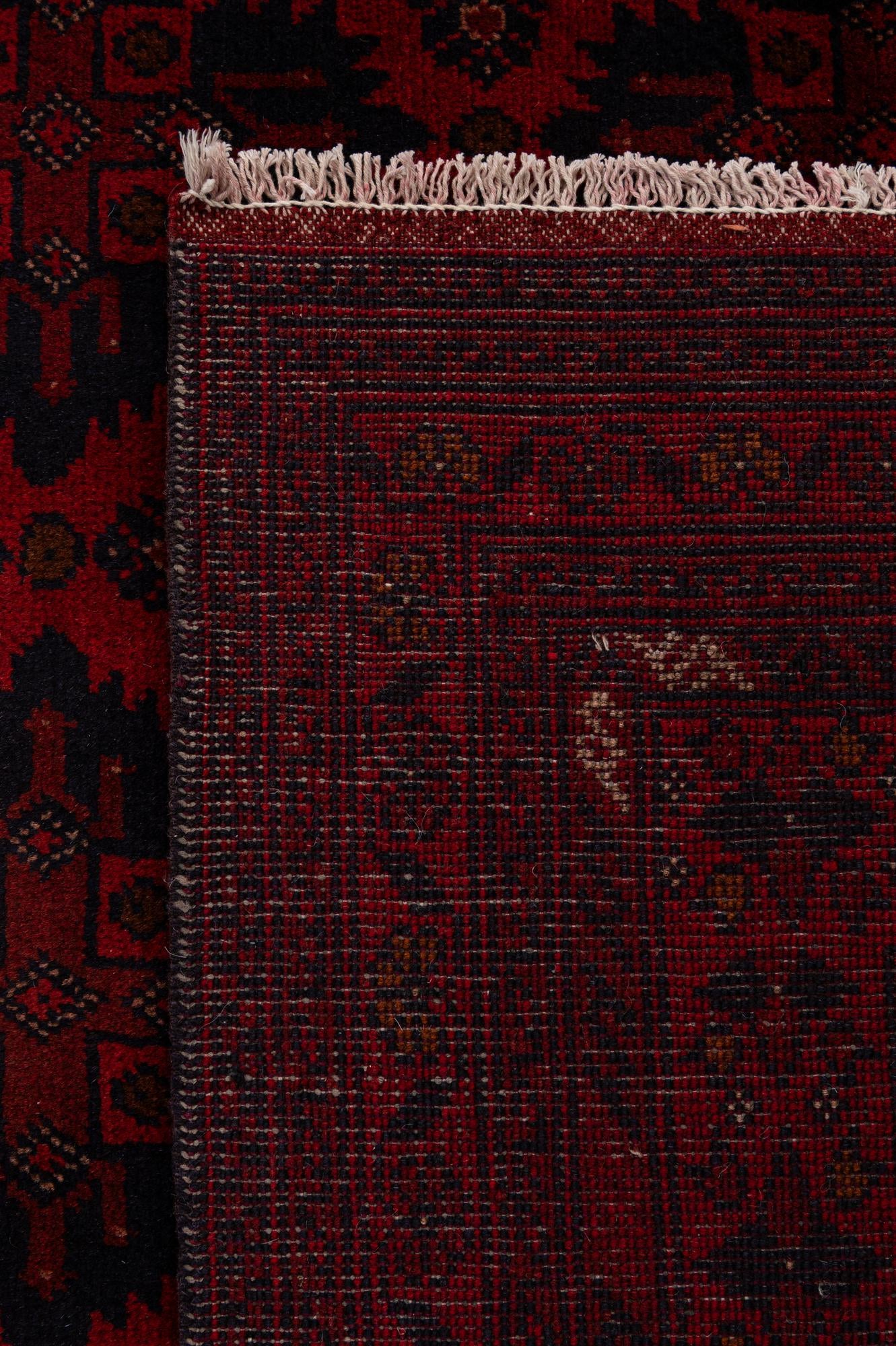 6' 4 x 9' 7 Hand Knotted Khal Mohammadi Wool Rug