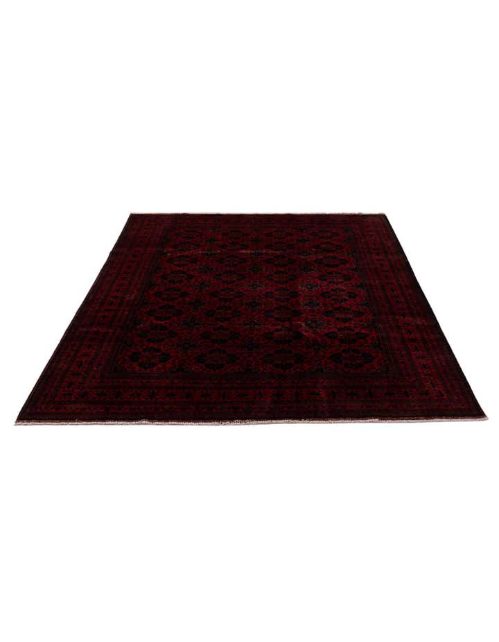6' 7 x 9' 11 Hand Knotted Khal Mohammadi Wool Rug