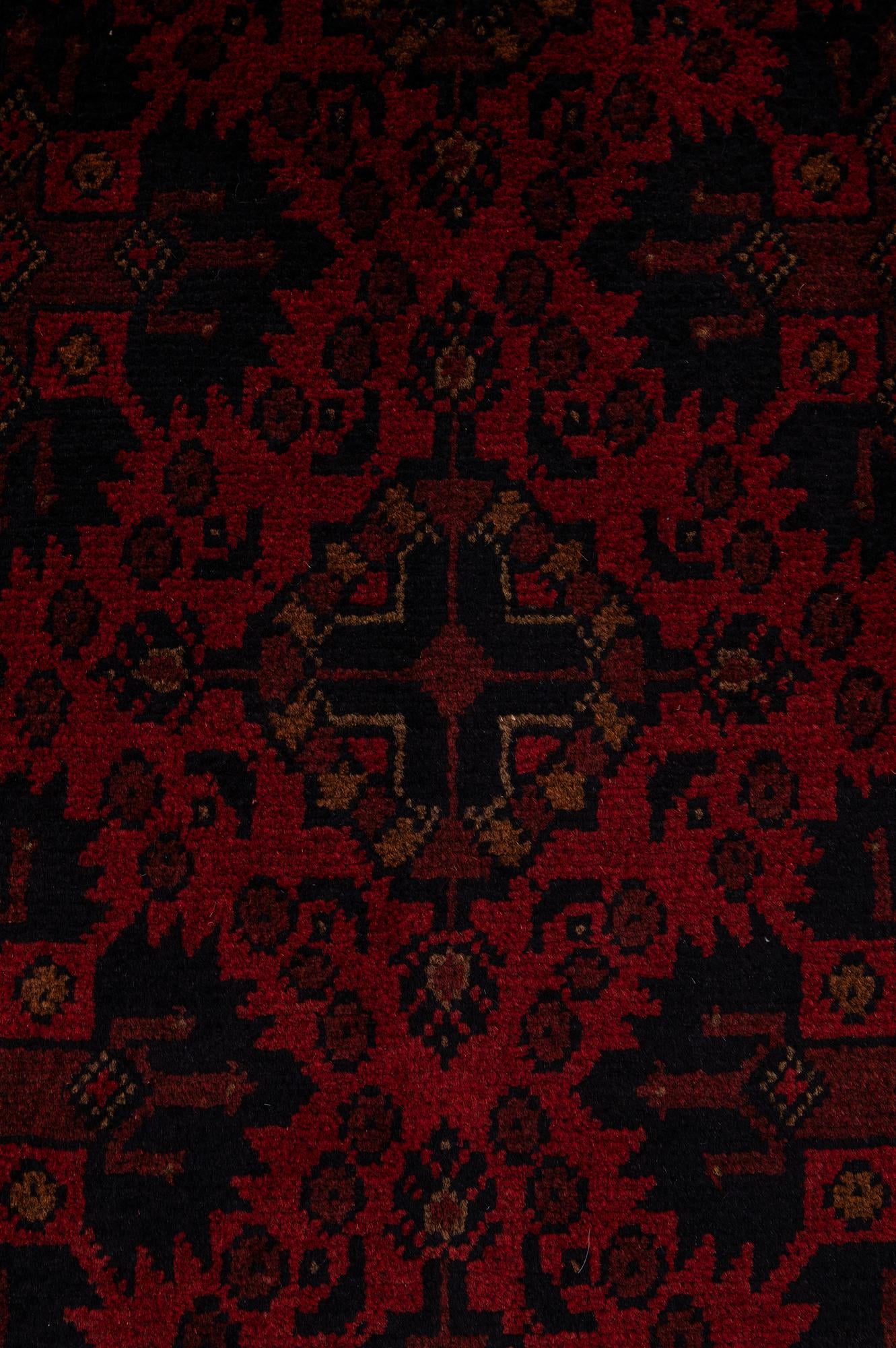 6' 7 x 9' 11 Hand Knotted Khal Mohammadi Wool Rug