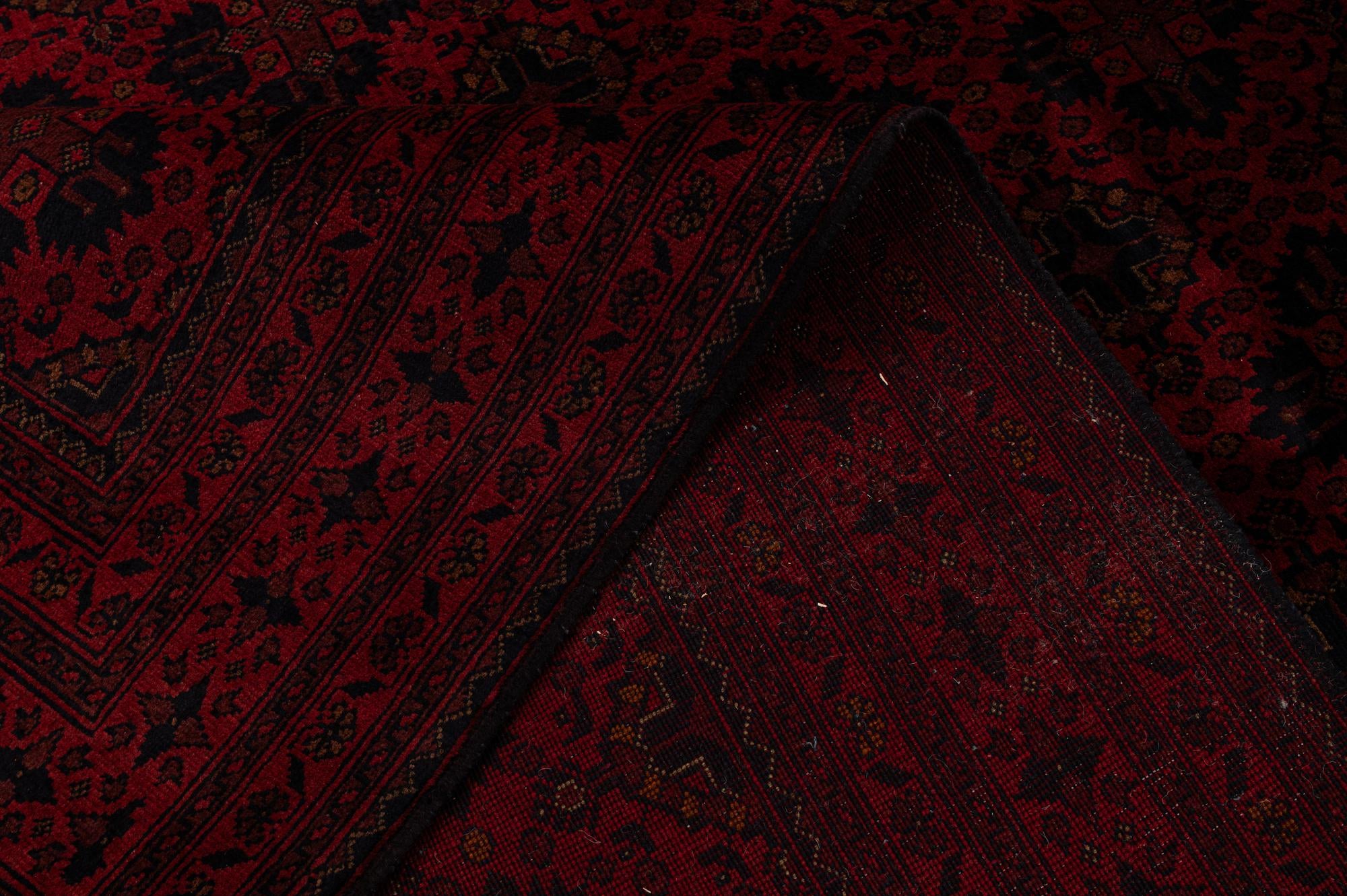 6' 7 x 9' 11 Hand Knotted Khal Mohammadi Wool Rug