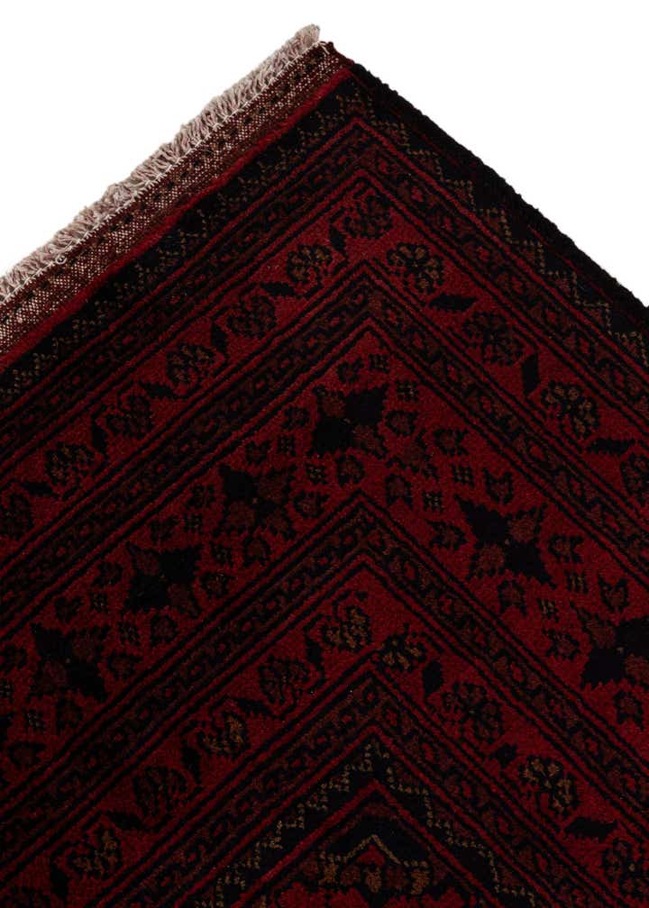 6' 7 x 9' 11 Hand Knotted Khal Mohammadi Wool Rug