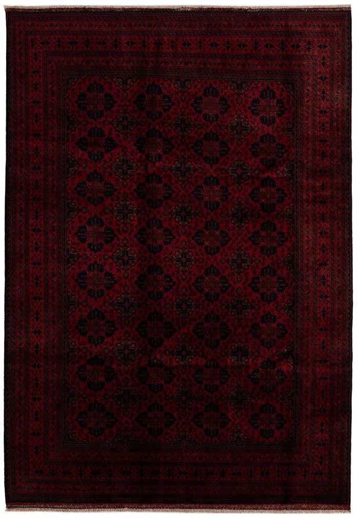 6' 7 x 9' 11 Hand Knotted Khal Mohammadi Wool Rug