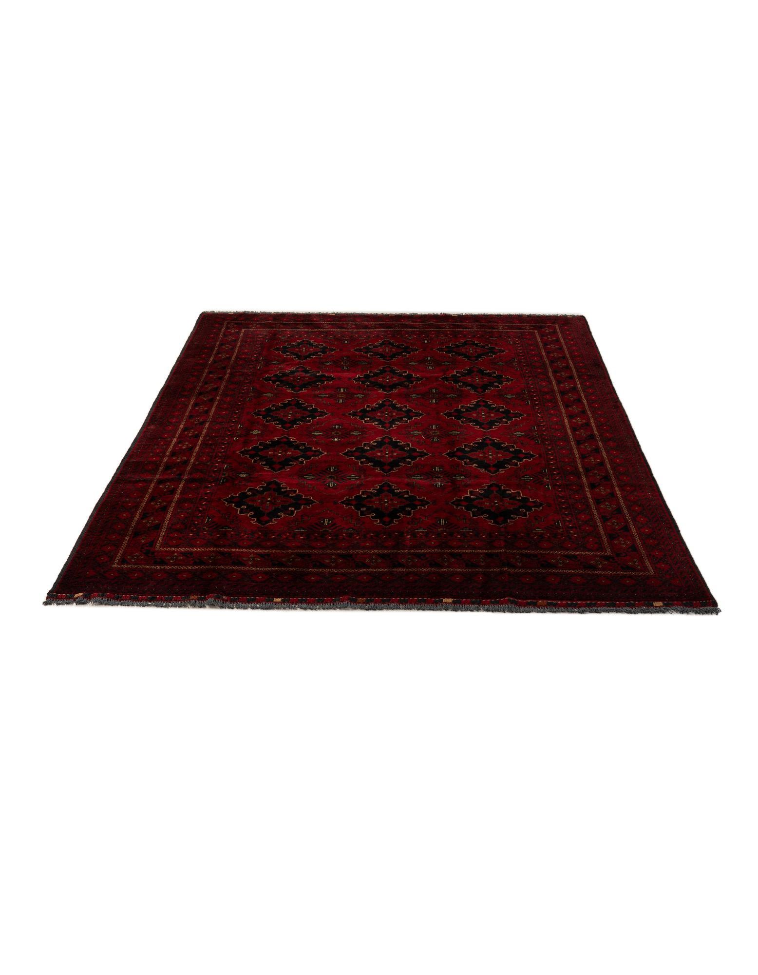 6' 6 x 9' 10 Hand Knotted Khal Mohammadi Wool Rug