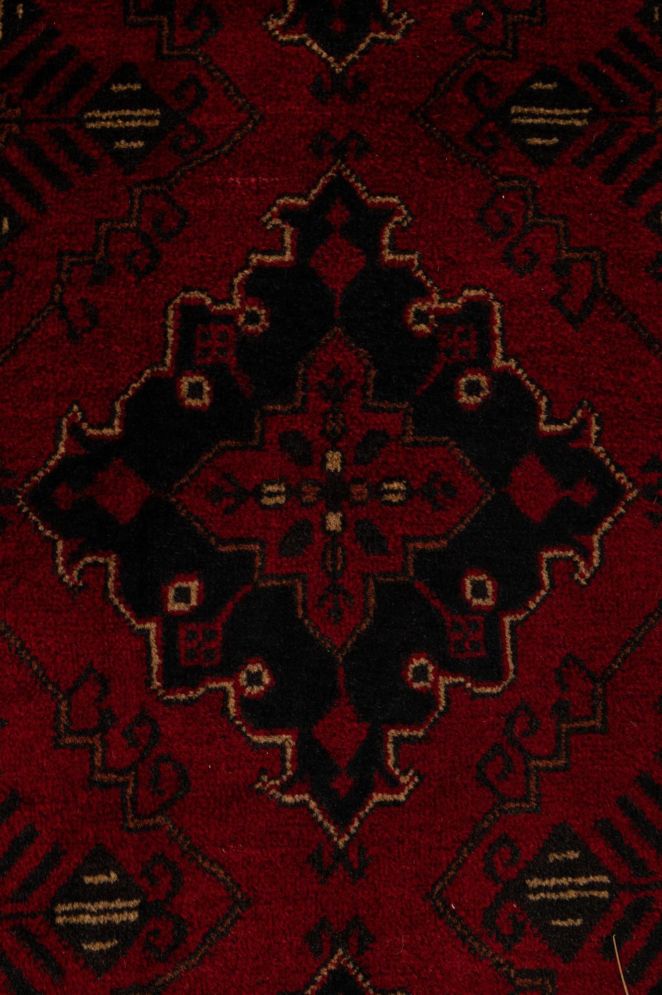 6' 6 x 9' 10 Hand Knotted Khal Mohammadi Wool Rug