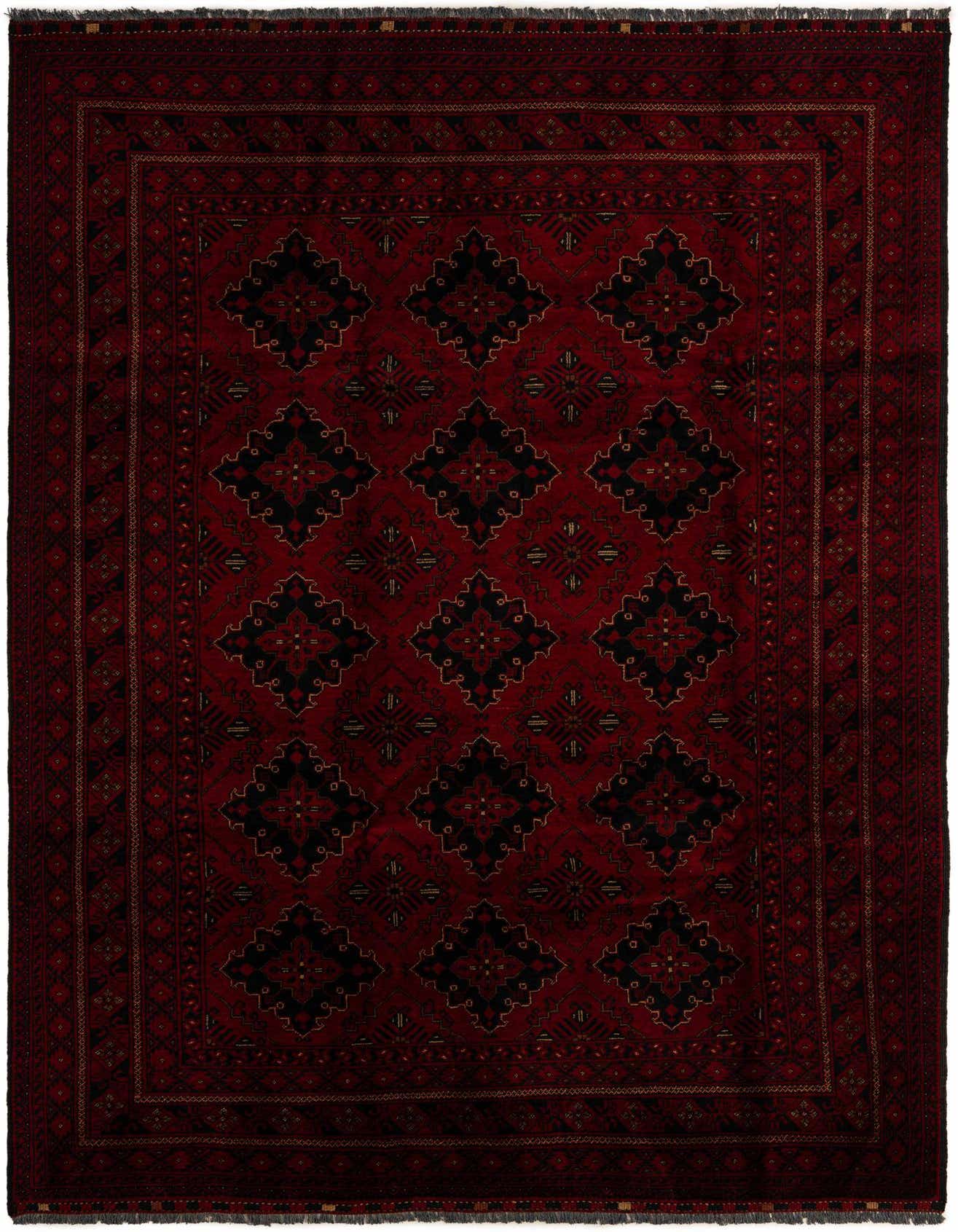 6' 6 x 9' 10 Hand Knotted Khal Mohammadi Wool Rug