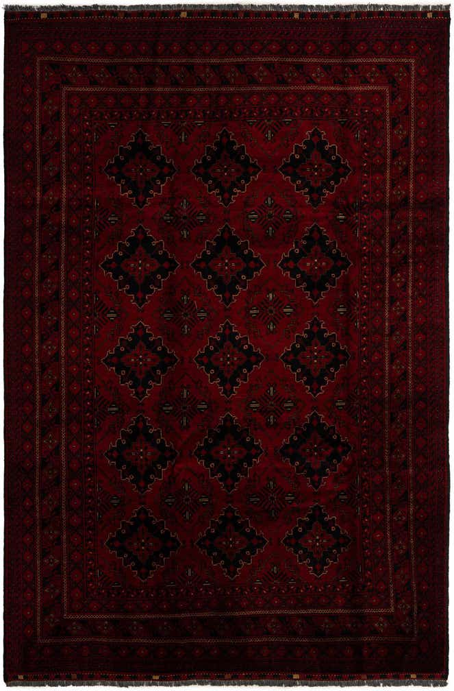 6' 6 x 9' 10 Hand Knotted Khal Mohammadi Wool Rug