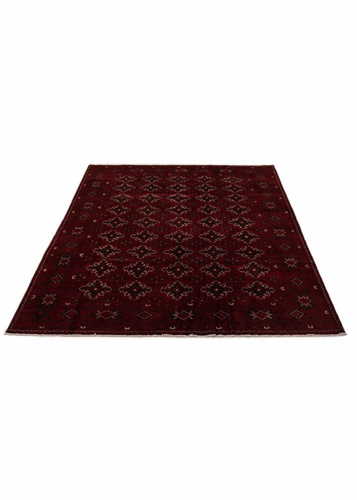 6' 6 x 9' 5 Hand Knotted Khal Mohammadi Wool Rug