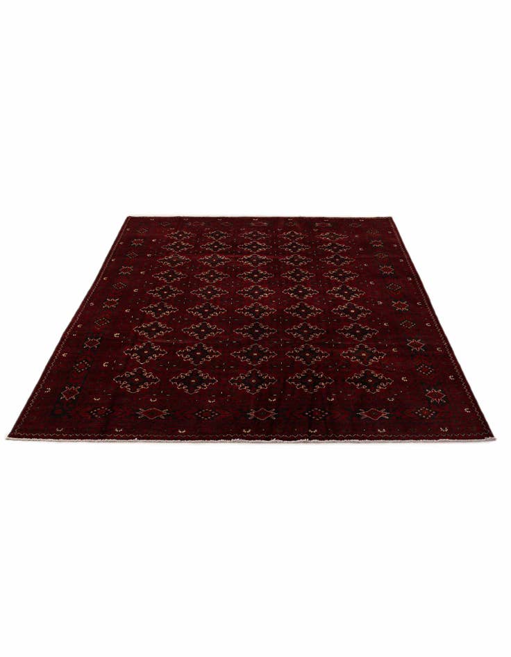 Detail image of 6' 6 x 9' 5 Hand Knotted Khal Mohammadi Wool Rug